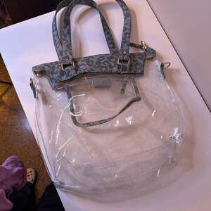 Leopard Clear Tote Bag